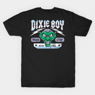 Dixie Boy Truck Stop - WITH BACK PRINT - Vintage Horror T-Shirt